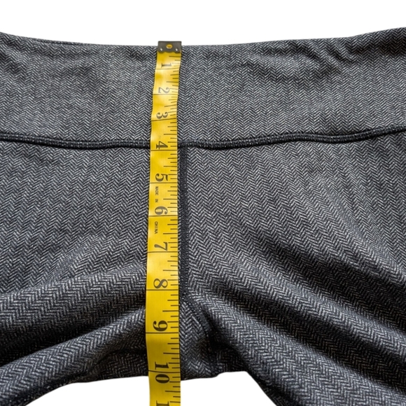 Lululemon Wunder Under Pant Low-Rise Heathered Herringbone Black 9/14 Women 10 - Picture 12 of 13